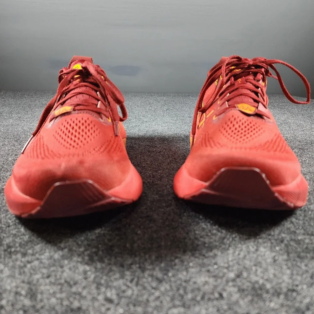 ASICS Gel-Kayano 31 Running Shoes Mens 13 Red Orange Stability Trainers 1011C012